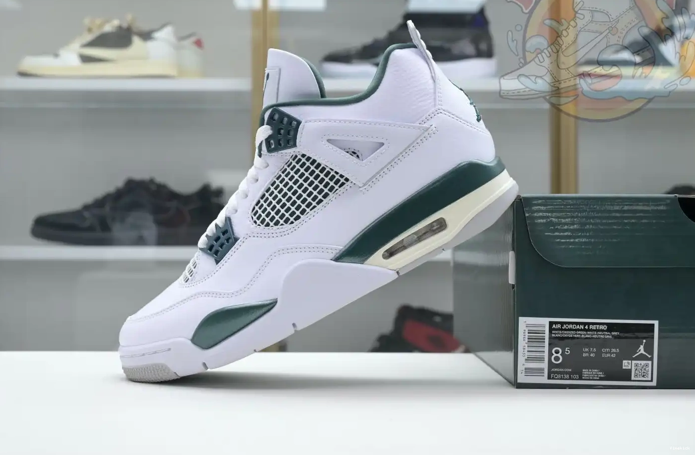 Air Oxidized 4 Green Jordan 0429